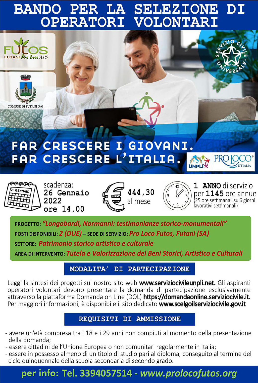 Selezione Bando SC2021